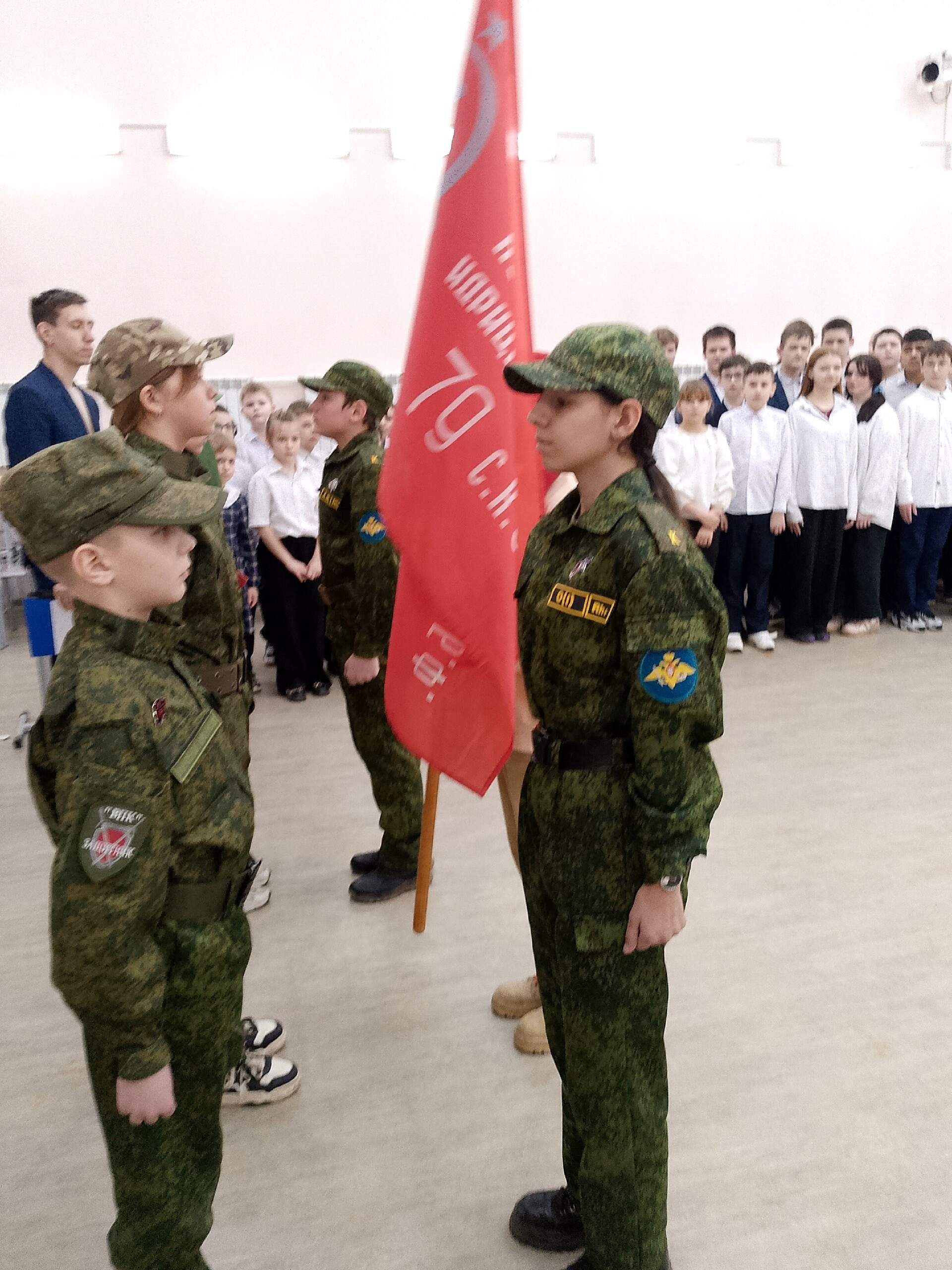 Передача Знамени Победы.
